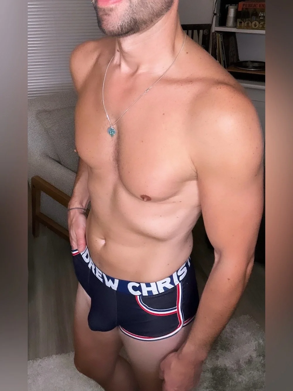 Andrew Christian | Limited Stretch Denim Trunk w/ Almost Naked (Small)